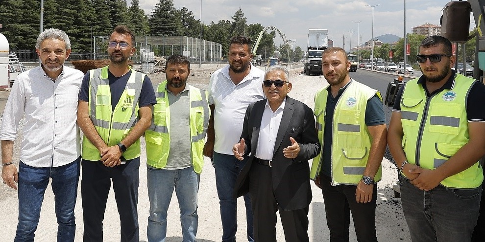 DSİ-Yeni sanayi katlı kavşağı’nı inceleyen başkan Büyükkılıç: “Sona doğru yaklaştık”
