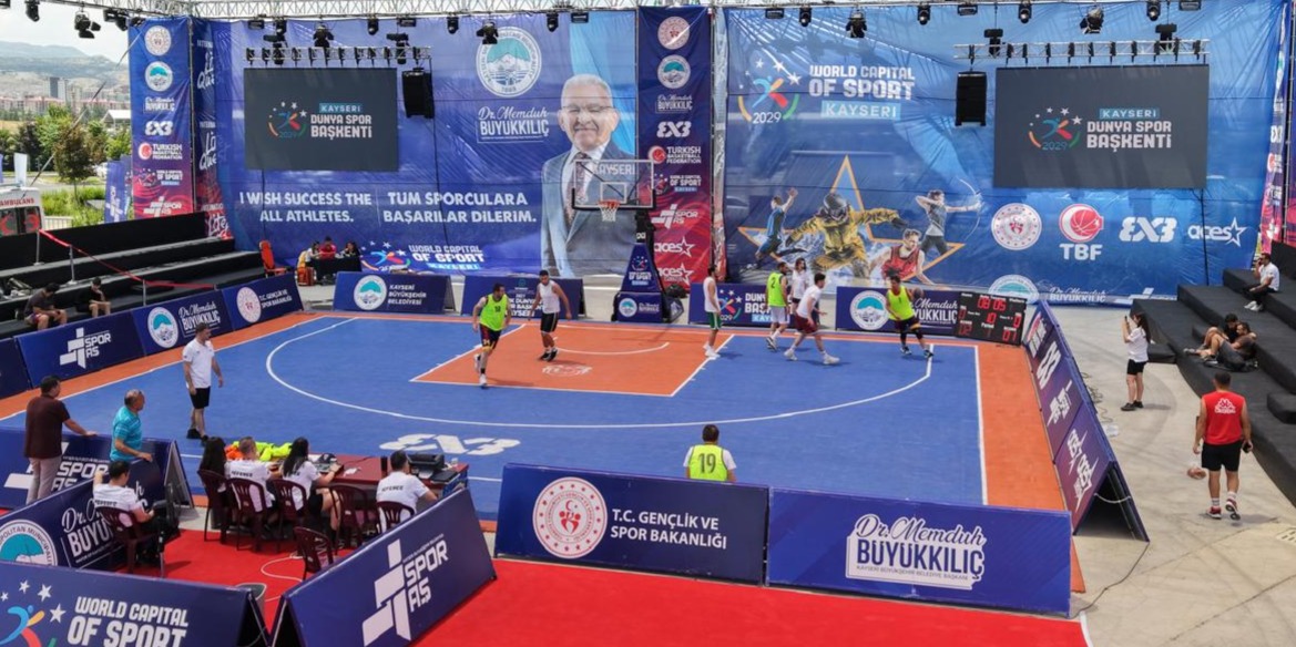 FIBA 3x3 Lite Quest 2026 turnuvası, Kayseri Büyükşehir ev sahipliğinde başladı