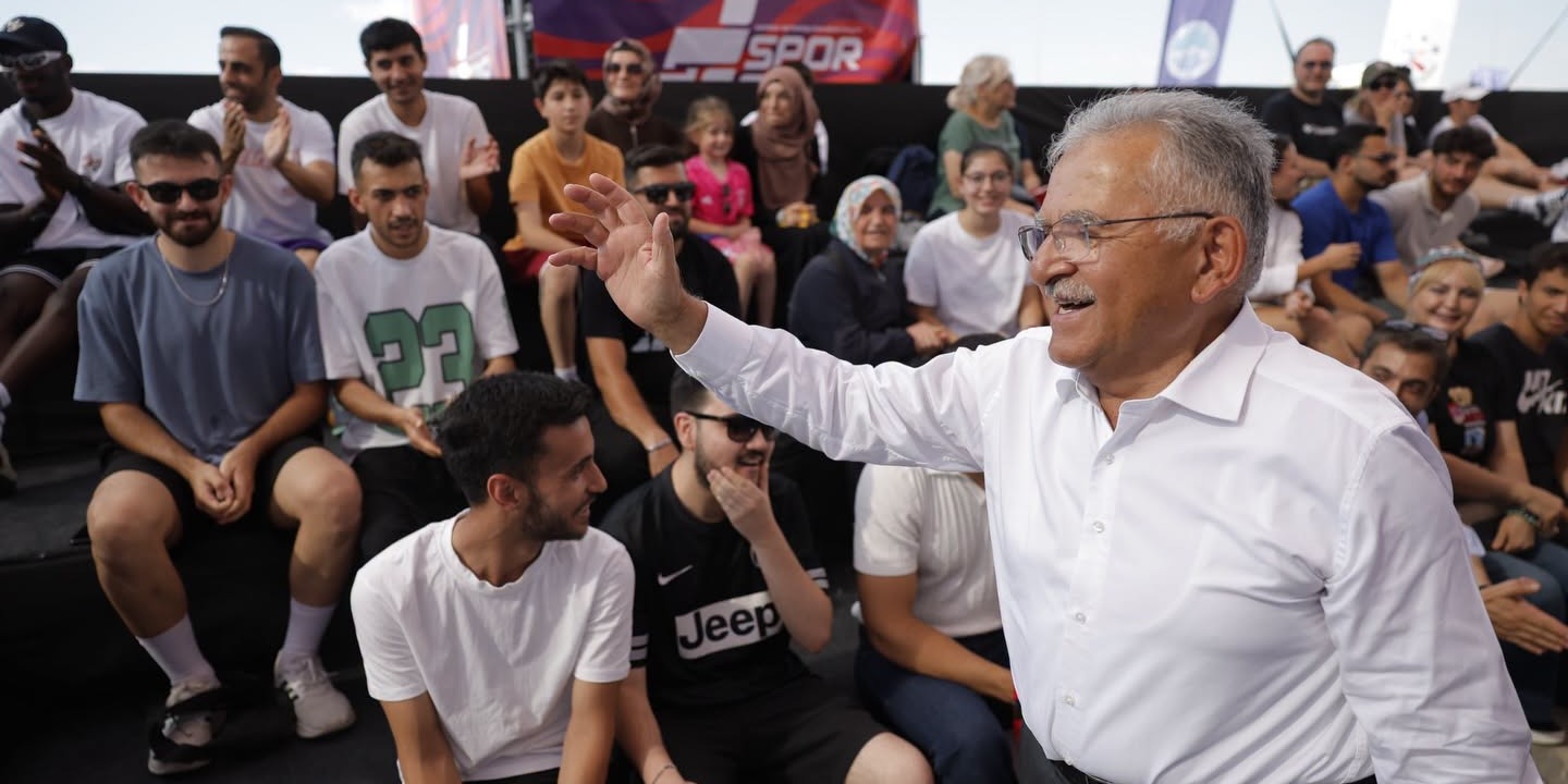 Başkan Büyükkılıç, FIBA 3x3 Lite Quest 2026 turnuvası’nda coşkuya ortak oldu