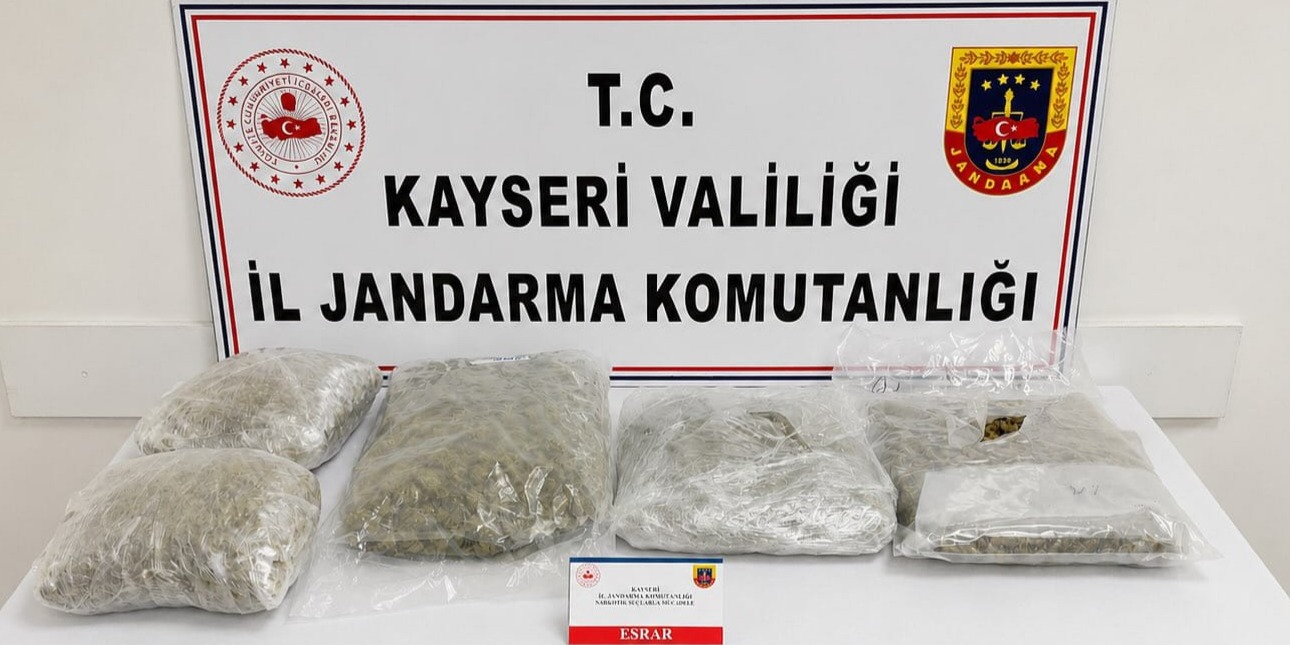 Kayseri’de 1 kişiye uyuşturucu gözaltısı