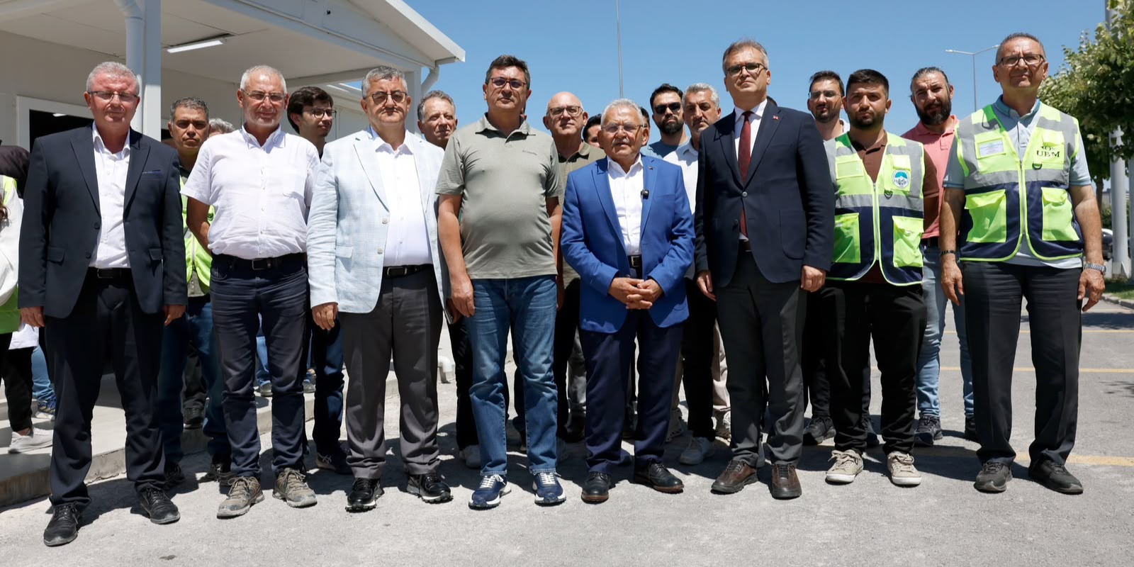 Başkan Büyükkılıç şantiyede: Gündem kartal katlı kavşağı