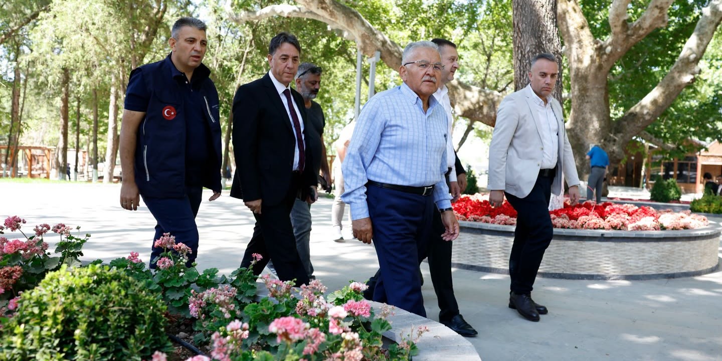 Başkan Büyükkılıç’tan Develi’ye yakın takip: Elbiz parkı yenileniyor