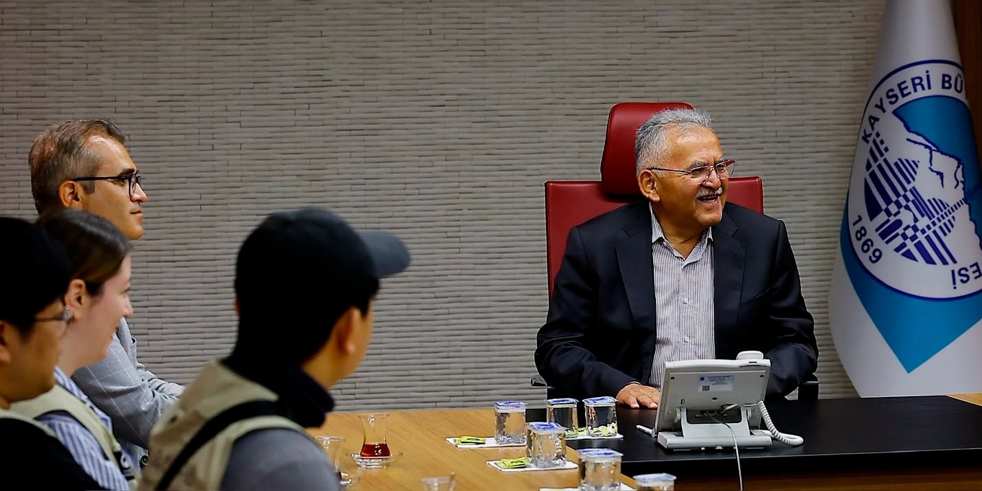 Kültepe'ye uluslararası ilgi: Başkan Büyükkılıç Güney Kore heyetini kabul etti