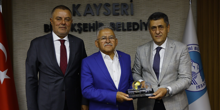 Başkan Büyükkılıç, UND yönetimiyle Kayseri’nin lojistik geleceğini görüştü