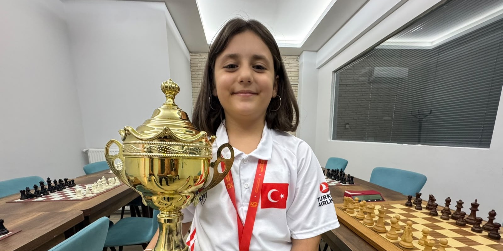 Satrançta Avrupa ikincisi Ada Zeynep, yeni başarı için hazırlanıyor