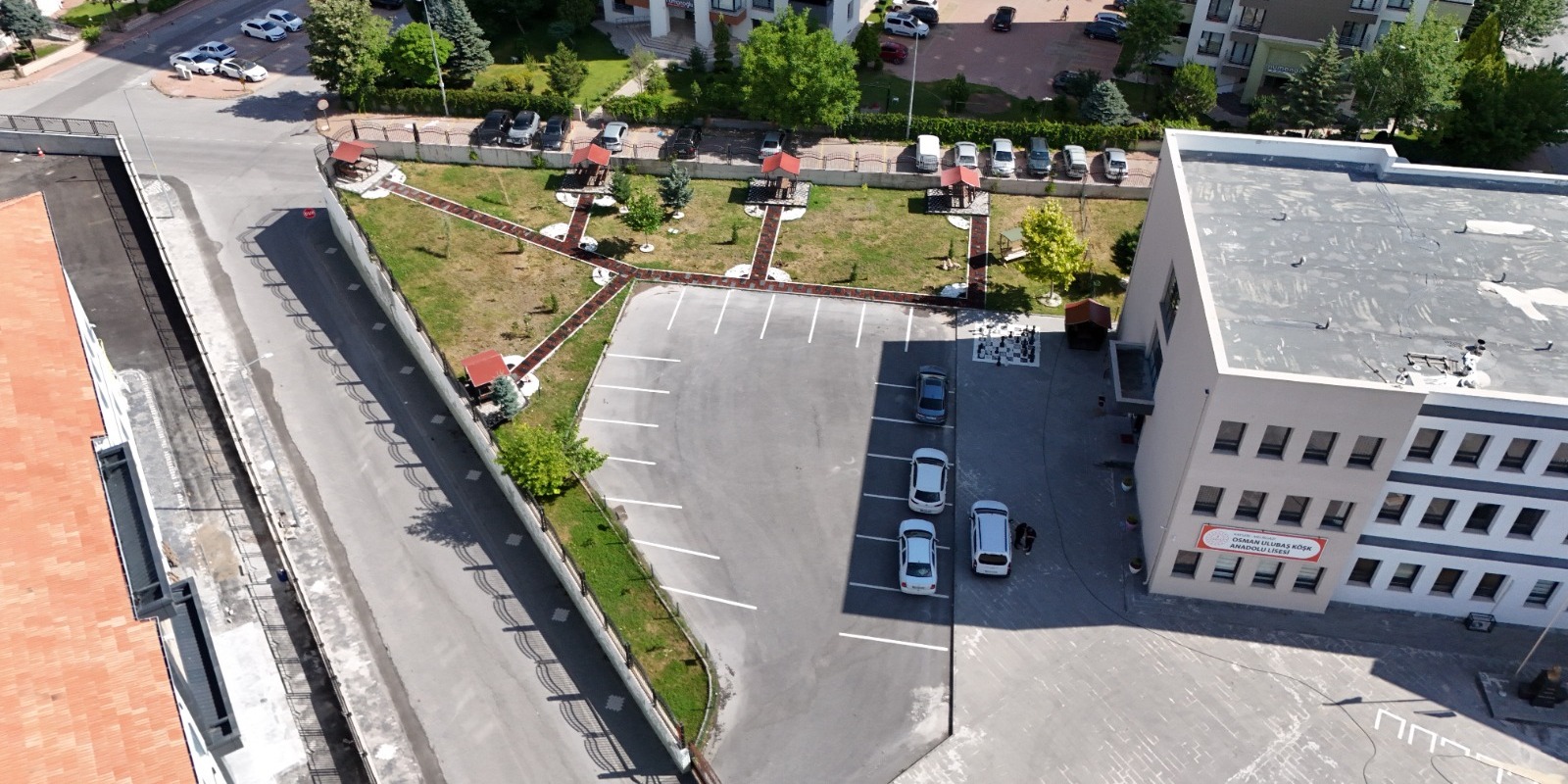 Kayseri Büyükşehir’den eğitim yuvalarına yeşil dokunuş