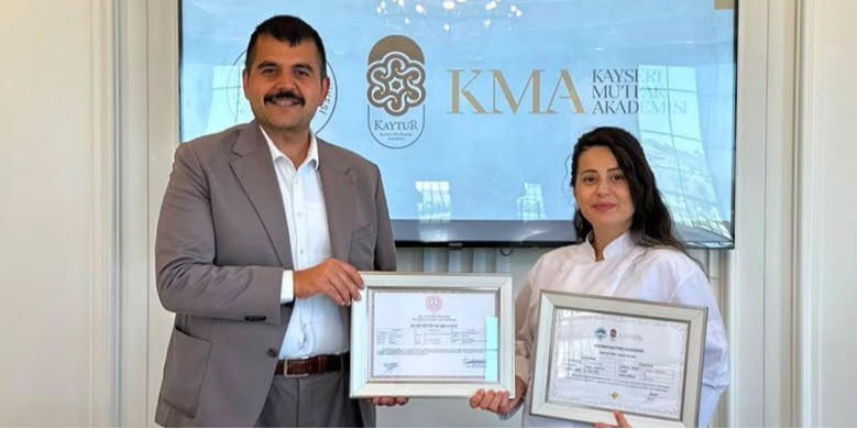 Büyükşehir’in gastronomi vizyon projesi Kayseri Mutfak Akademisi ilk mezunlarını verdi