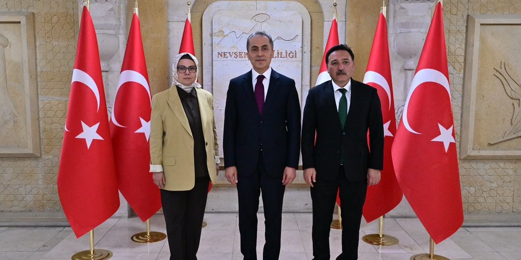 Kayseri Valisi Gökmen Çiçek’ten Nevşehir Valisi Kök'e ziyaret
