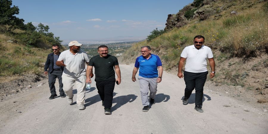 Başkan Özdoğan: “Ortaseki Ormanları’na ulaşımı daha güvenli ve konforlu hale getiriyoruz”