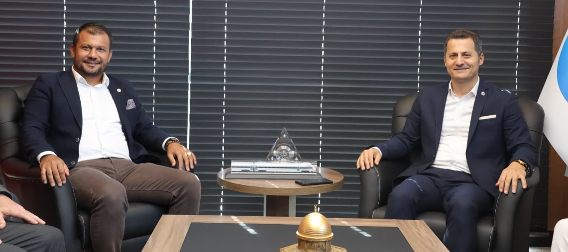 Ulaştırma Memur-Sen Kayseri Şubesi'nden Genel Başkan Çalışkan'a Ziyaret