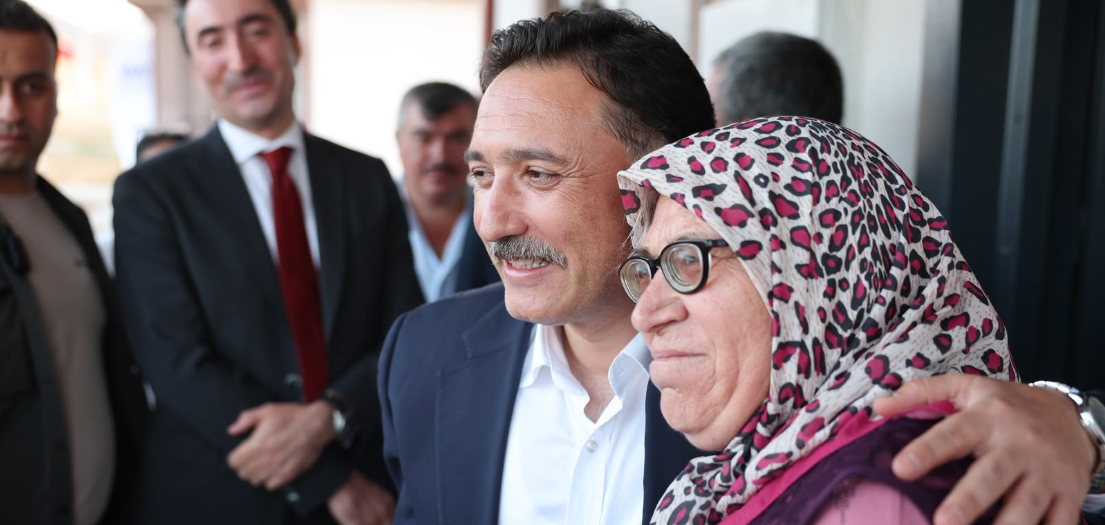 Develi’de depremzede aileler yeni yuvalarına kavuştu
