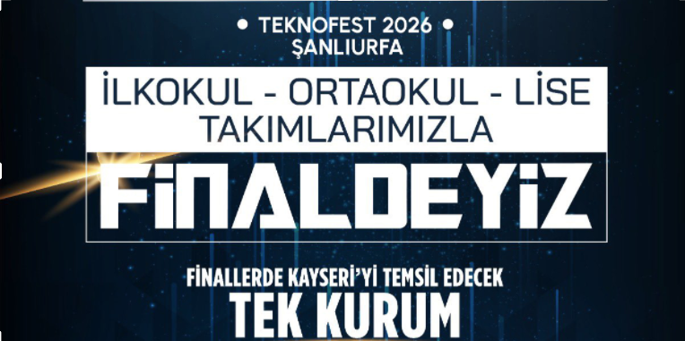 Talas inovasyon merkezi TEKNOFEST'te tarih yazdı