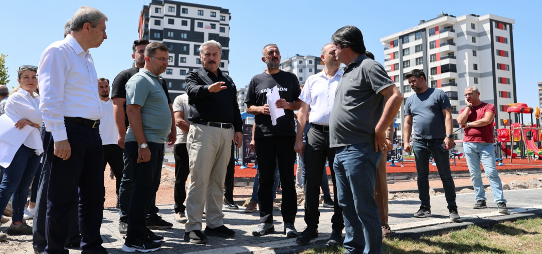 Melikgazi’de 11 bölgede kentsel dönüşüm sürüyor