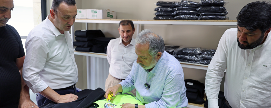 Talas’ta hayır üretime dönüşüyor