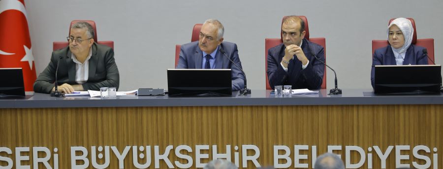 Kayseri Büyükşehir Meclisi 76 gündem maddesini karara bağladı