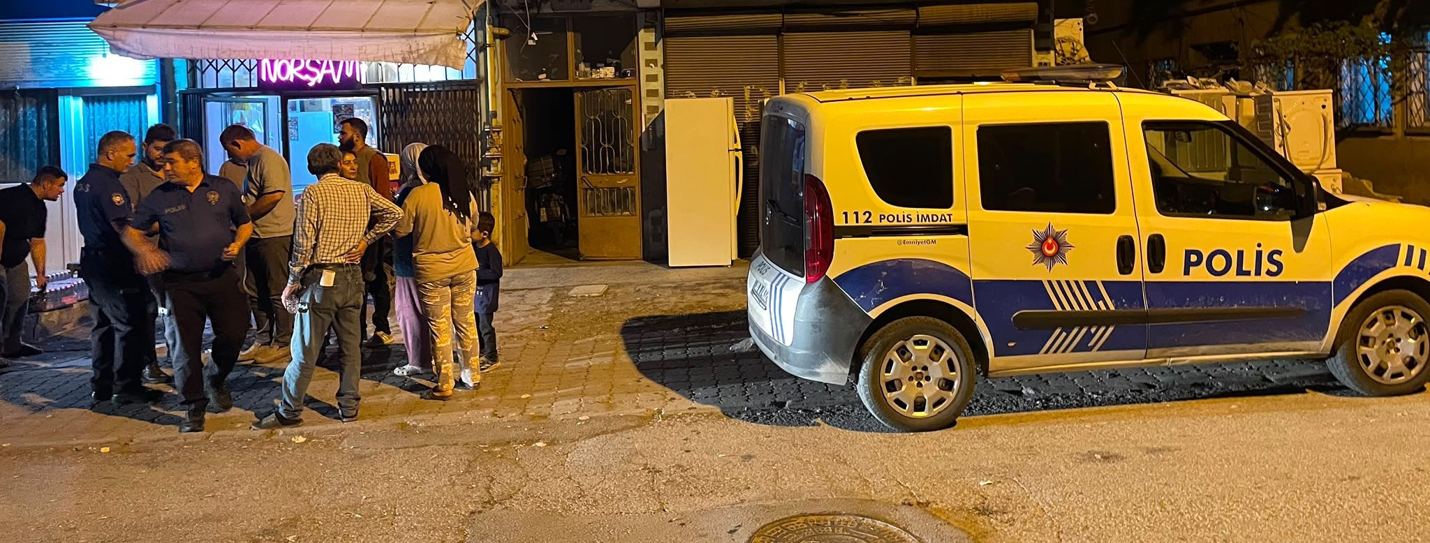 Kayseri’de doğalgaz borusuna asılı halde bulunan şahıs hastaneye kaldırıldı