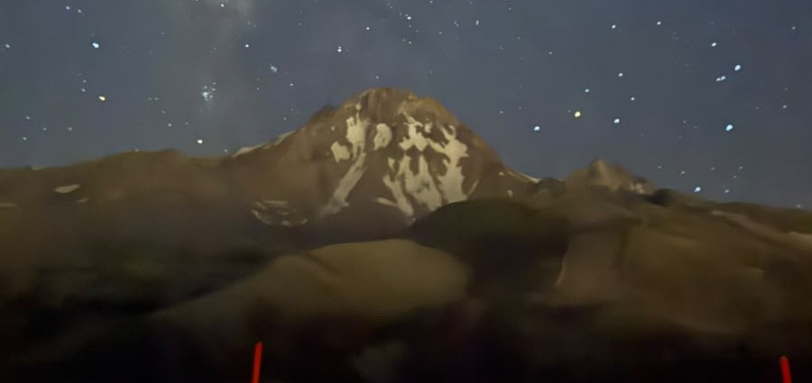 Erciyes’te 2 bin 650 metrede Perseid meteor yağmuru