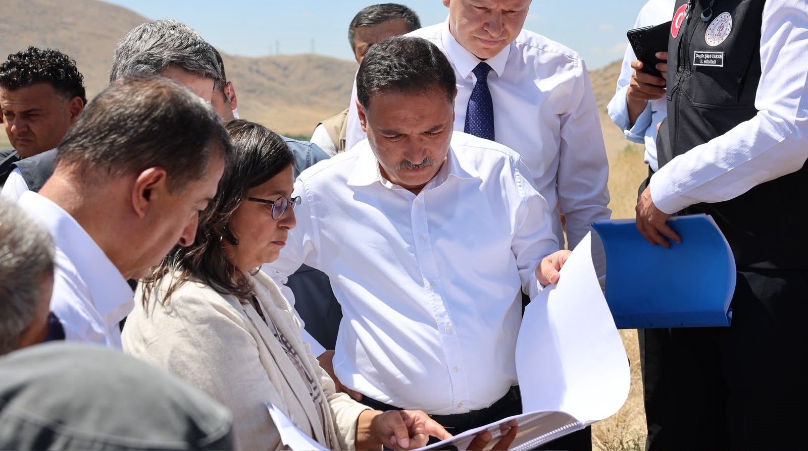 Vali Gökmen Çiçek, eğriköy höyük kazı alanı’nı ziyaret etti