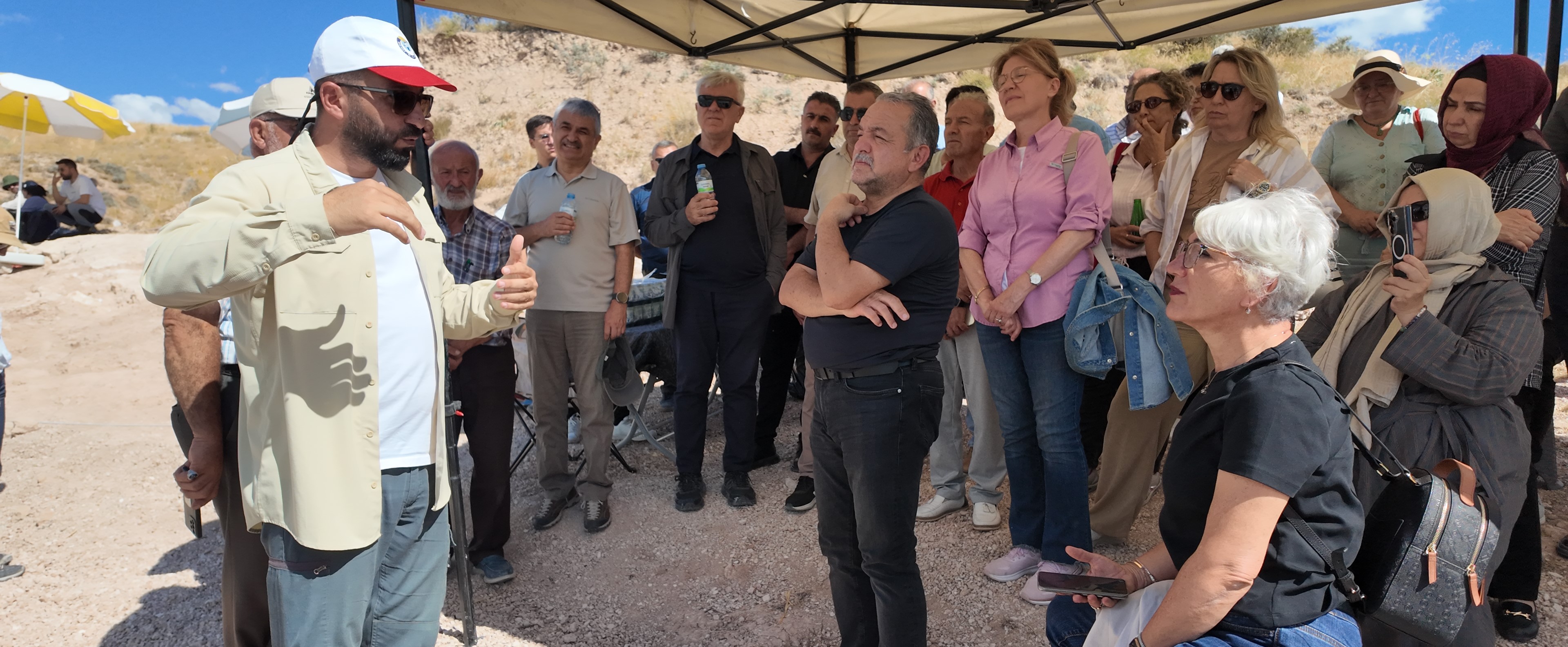 Yamula Barajı’ndaki 7,7 milyon yıllık fosiller, kent konseyi ile yerinde incelendi