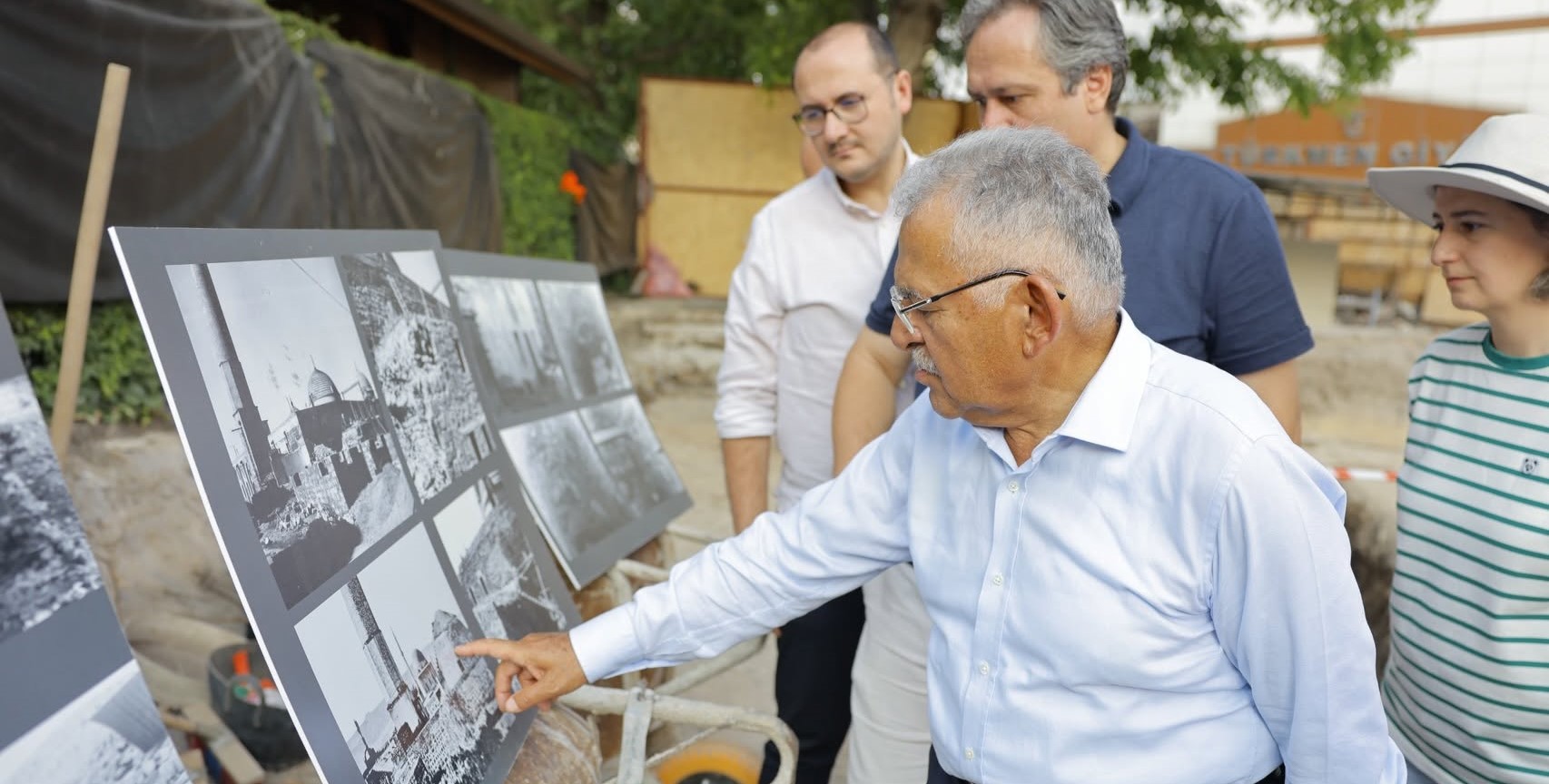 Başkan Büyükkılıç’ın vizyonuyla camikebir’de tarihi miras gün yüzüne çıkıyor