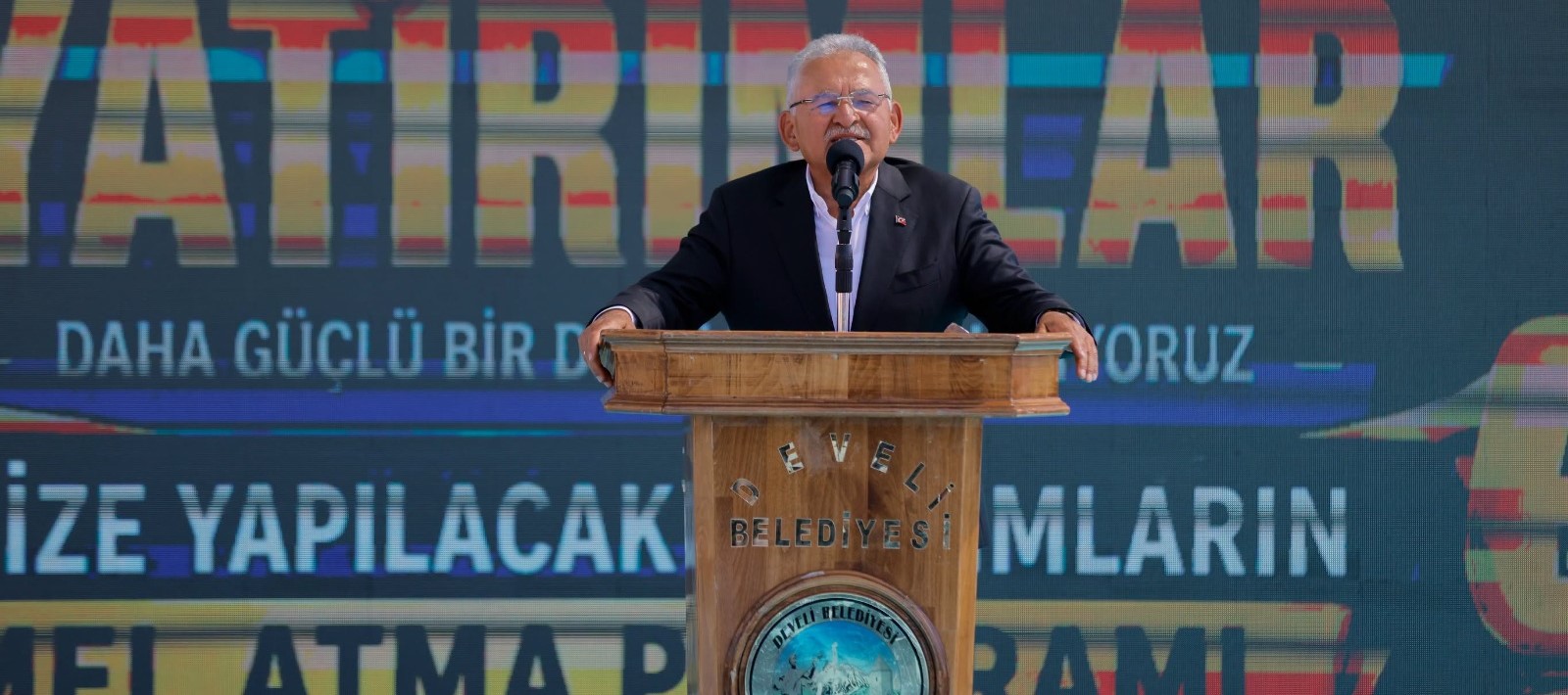 Büyükkılıç ve Elitaş, Develi’de 7 yatırımın temelini attı, 8 eserin de açılışını yaptı