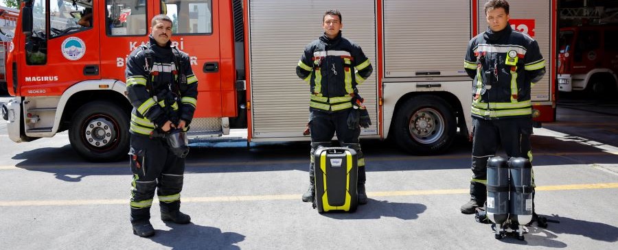 Kayseri itfaiyesi’nin teknolojik ve teknik kapasitesi güçleniyor