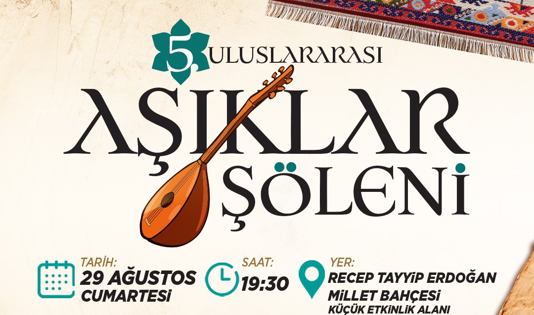 Büyükşehir ile Türk dünyasının âşık geleneği buluşuyor: 5. uluslararası âşıklar şöleni’ne davet