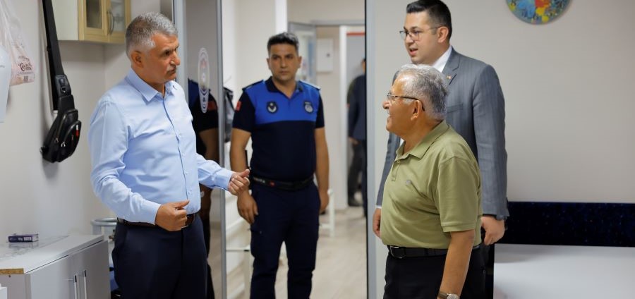 Başkan Büyükkılıç, KAYMEK göznuru’nda kursiyerlerle buluştu