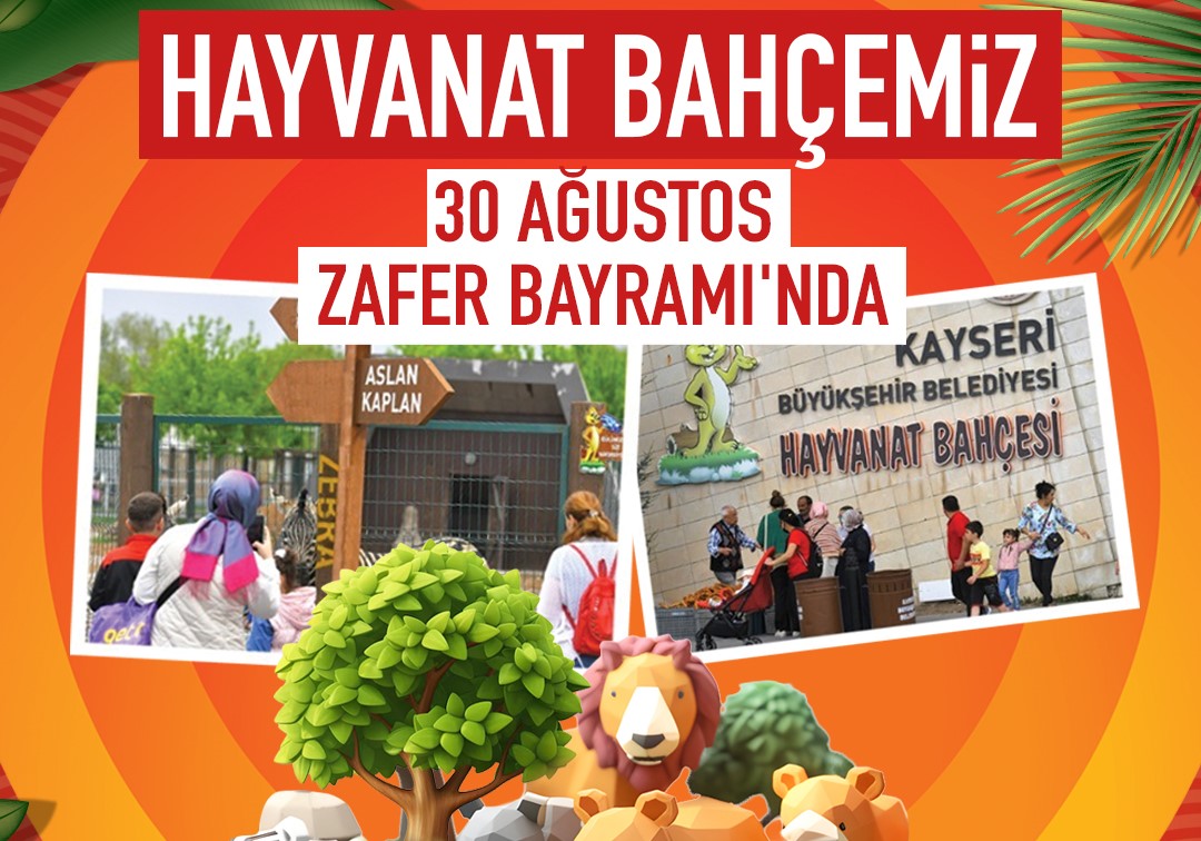 Büyükşehir’in hayvanat bahçesi, zafer Bayramı’nda kapılarını ücretsiz olarak açıyor