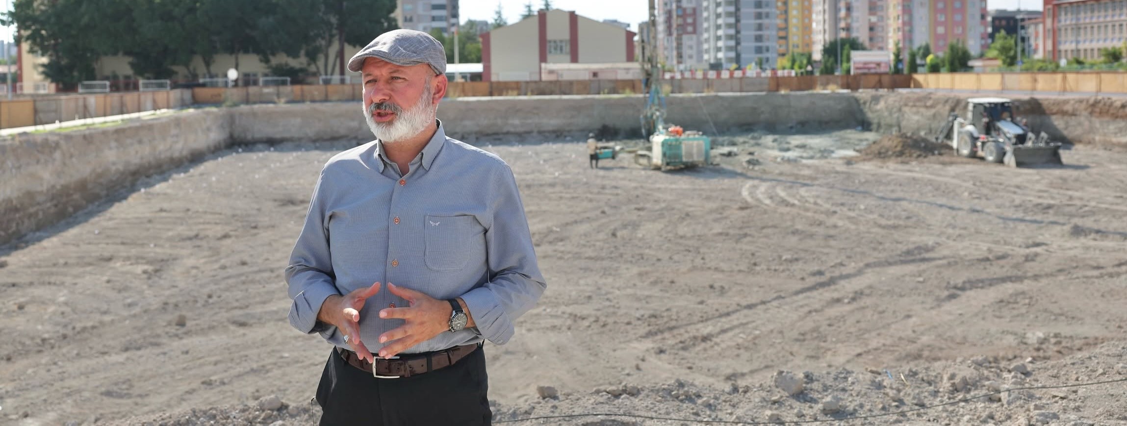 Başkan Çolakbayrakdar: “Kayseri’mize 7 bin 500 metrekarelik dev bir eser daha kazandırıyoruz”
