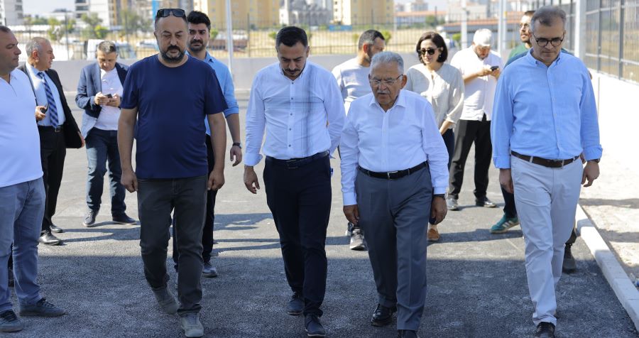 Başkan Büyükkılıç’tan, 85 milyon tl’lik yatırım maliyetli eğitim yuvasında inceleme