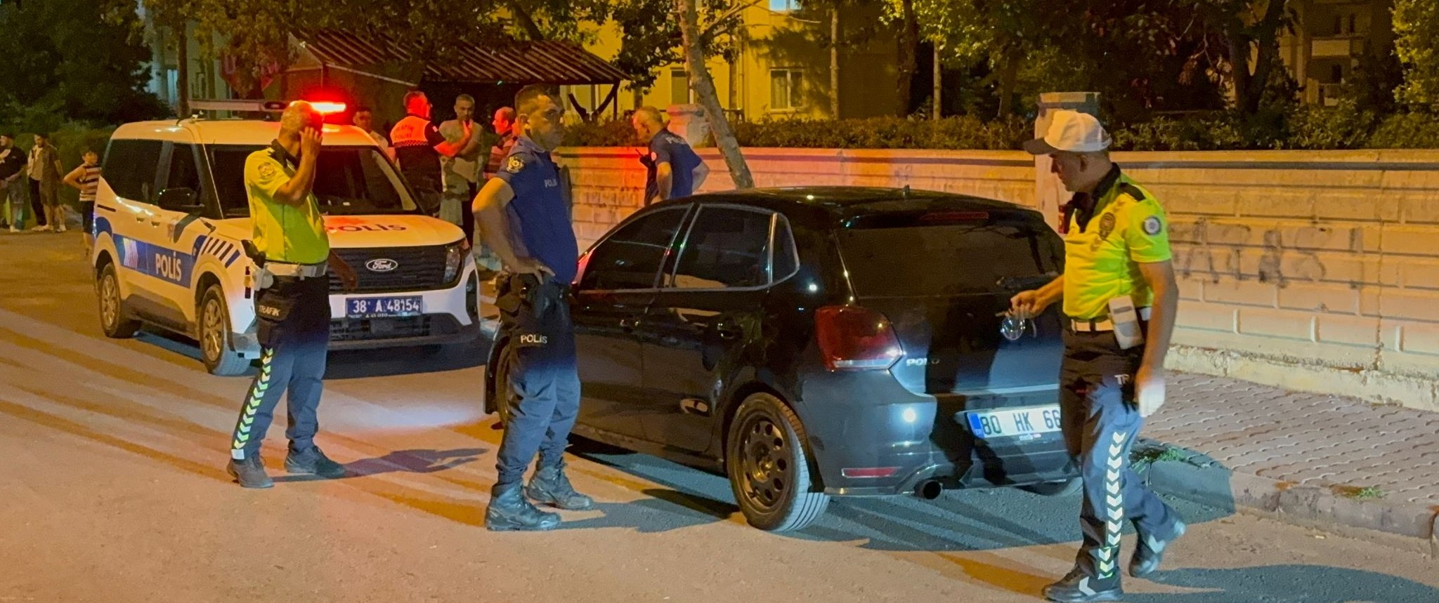 Kayseri’de kovalamaca sonucu durdurulan araca 390 bin TL ceza