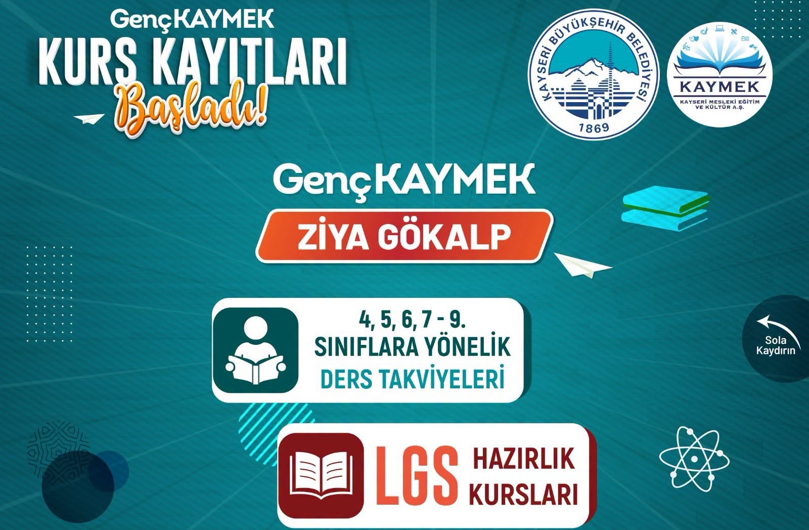 Büyükşehir’in genç KAYMEK kurslarında yeni dönem kayıtları sürüyor