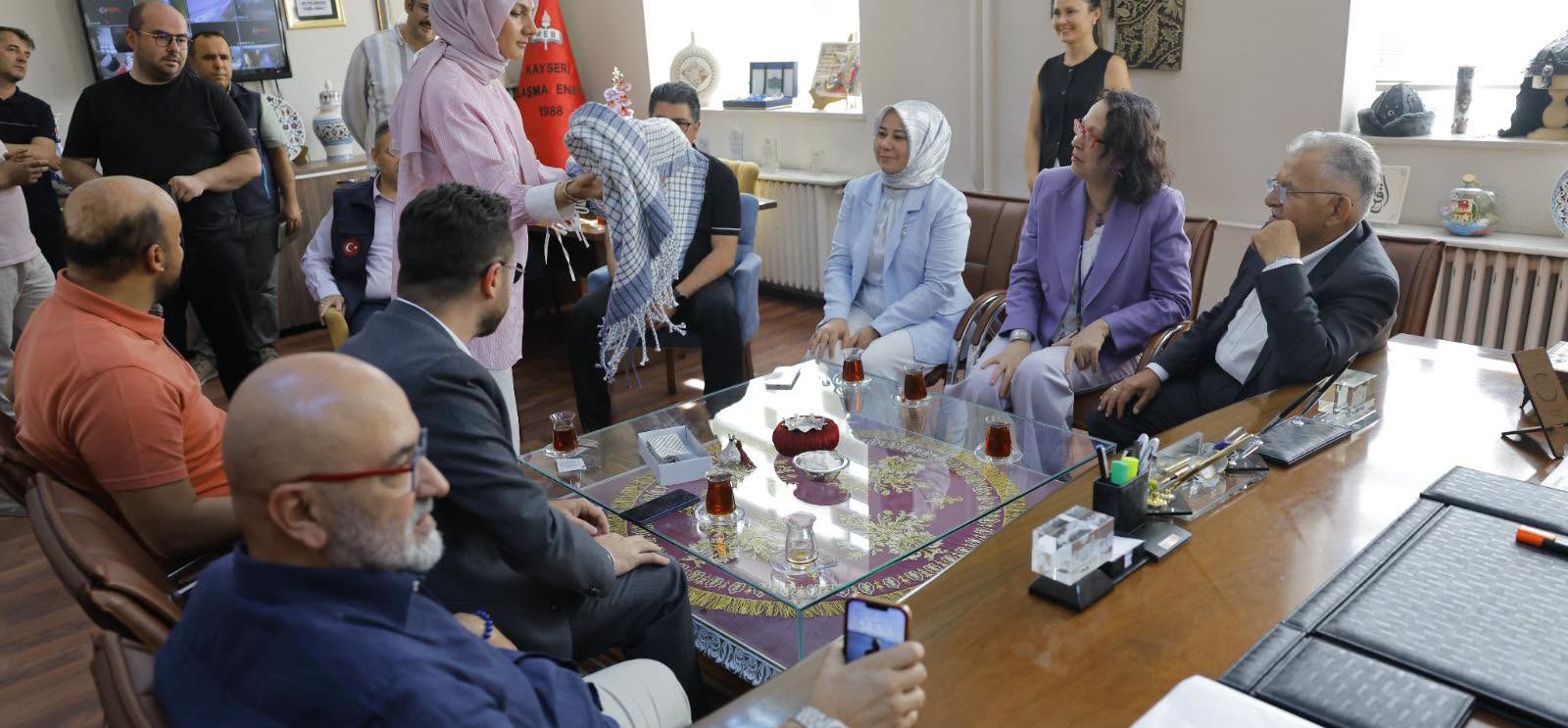 Başkan Büyükkılıç’tan Kayseri Devlet Tiyatrosu’na inceleme ziyareti