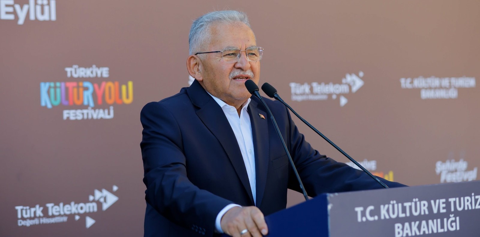 Başkan Büyükkılıç, Vali Çiçek ve bakan yardımcısı çam, kültür yolu festivali’nin startını verdi