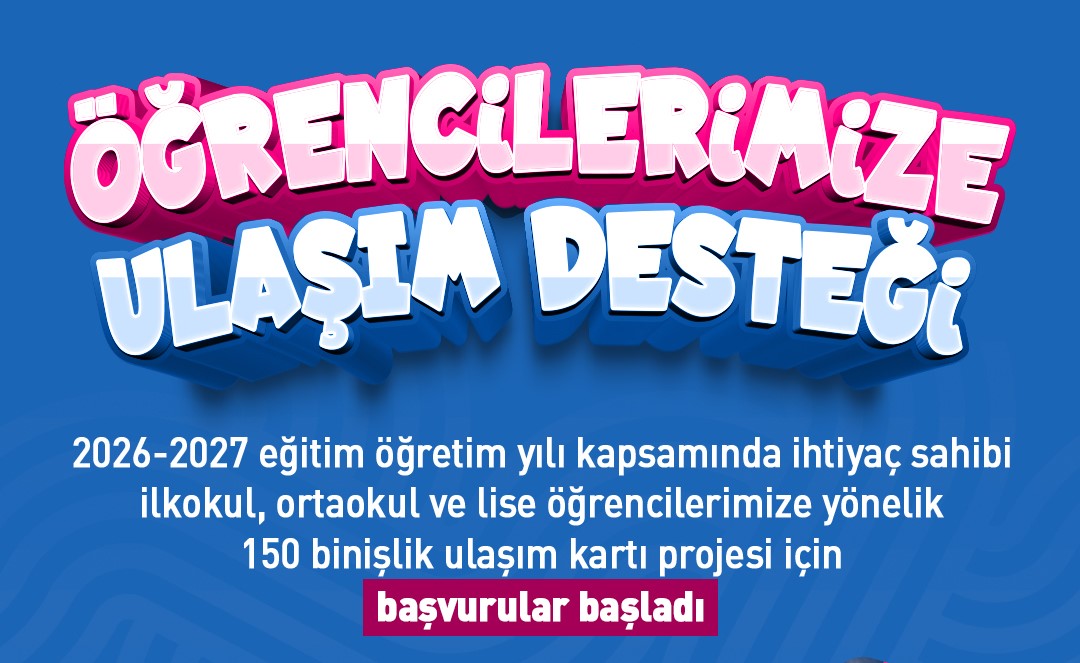 Büyükşehir’den öğrencilere yeni eğitim yılında da ulaşım desteği: Başvurular başladı
