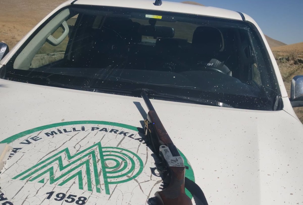 Kayseri’de kaçak avlanan 4 kişi yakalandı