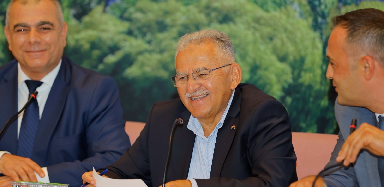 Başkan Büyükkılıç, KASKİ’nin 60 milyon euro’luk çevre yatırımı ihalesine katıldı