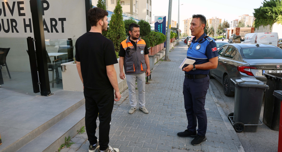 Talas’ta gelişigüzel çöpe geçit yok!