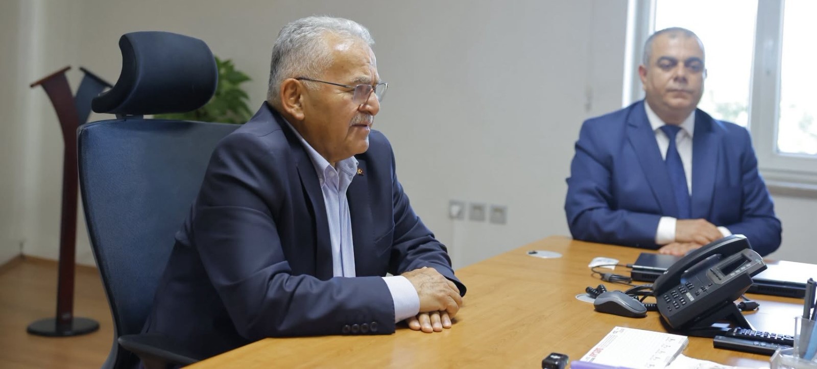 Başkan Büyükkılıç’a KASKİ’den güçlü “Yatırım” sunumu