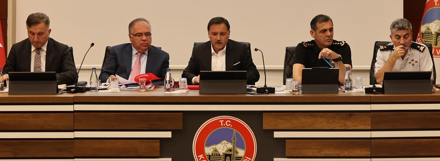 Vali Çiçek başkanlığında yeni öğretim yılı hazırlıkları değerlendirildi