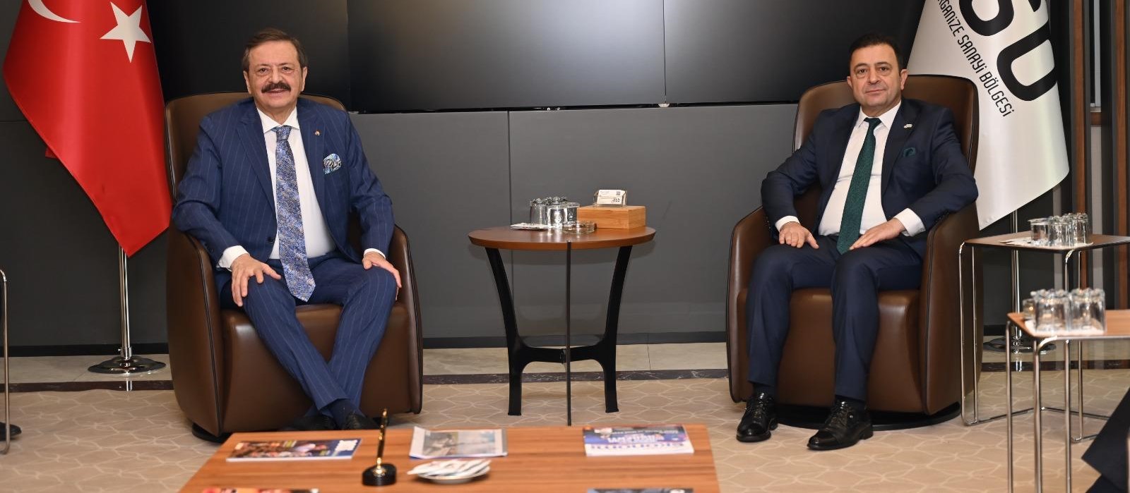 TOBB başkanı Hisarcıklıoğlu’ndan Kayseri OSB’ye ziyaret