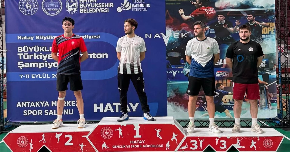 Kayserili badminton sporcularından Türkiye Şampiyonası’nda önemli başarı