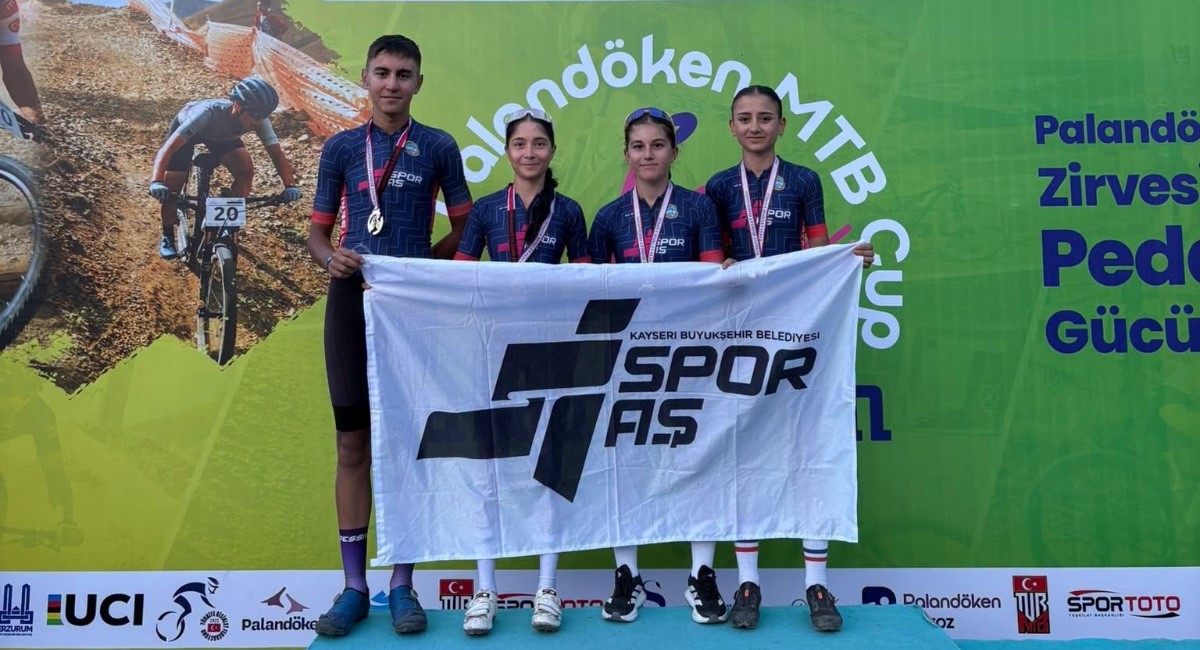 Kayserili sporculardan dağ bisikletinde 9 madalya