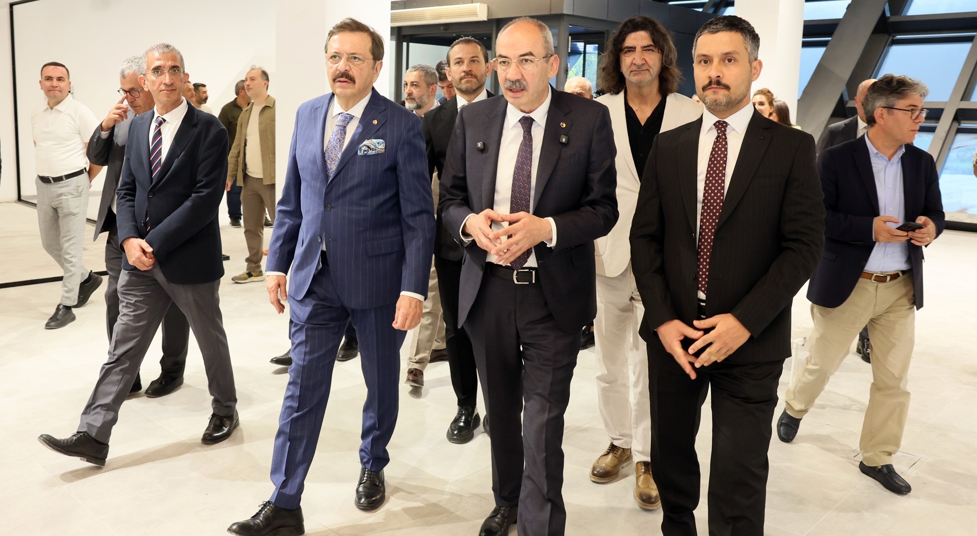 TOBB başkanı Rifat Hisarcıklıoğlu’ndan Kayseri Ticaret Odası’na ziyaret