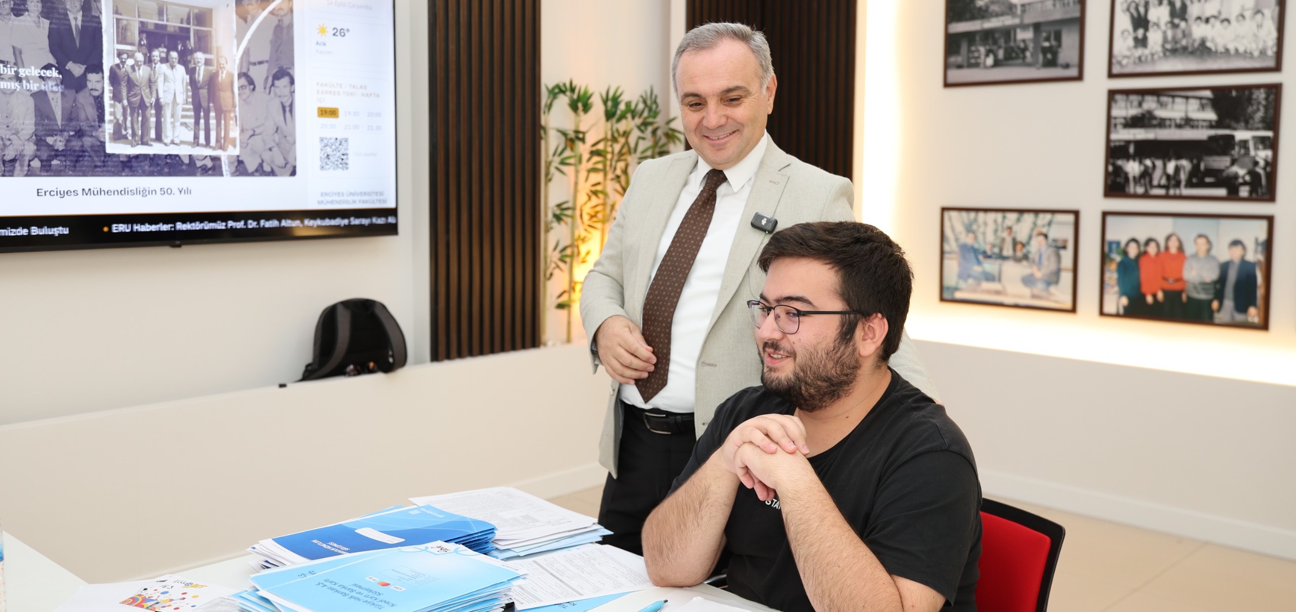 Rektör Prof. Dr. Altun, mühendislik fakültesi’nde incelemelerde bulundu