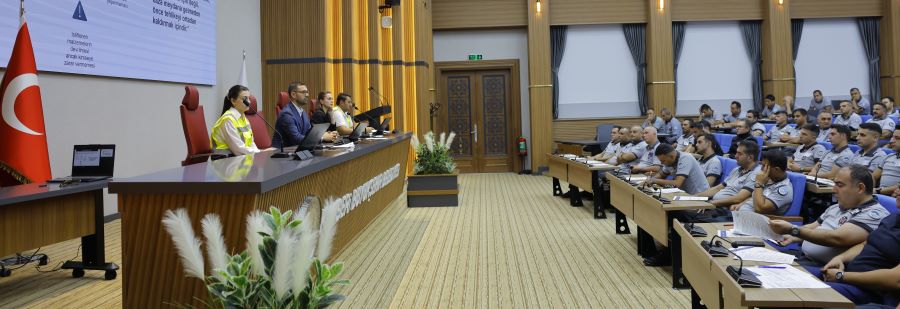 Kayseri Büyükşehir’de personele iş sağlığı ve güvenliği eğitimi