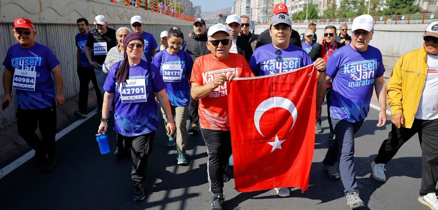Kayseri’de 6. uluslararası yarı maratonu coşkusu