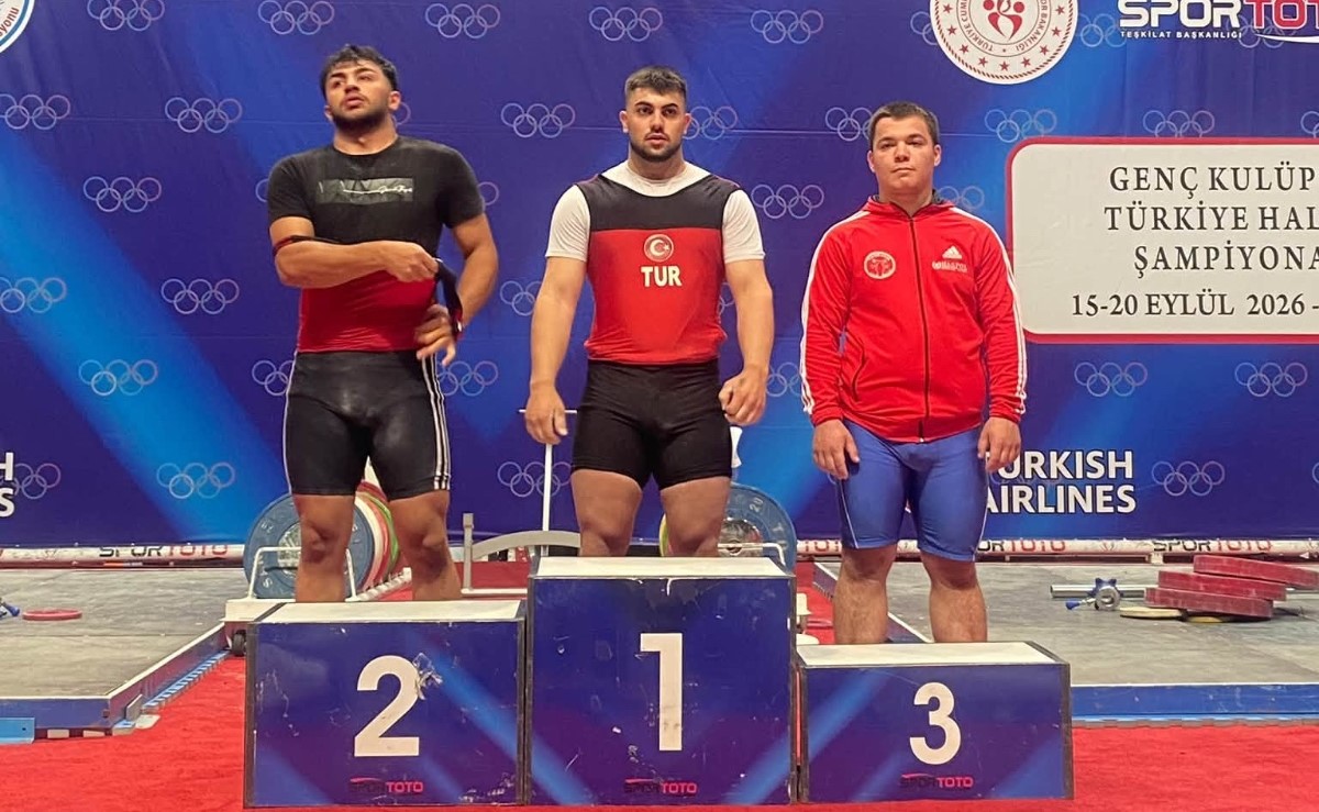 Kayserili halterci, Türkiye üçüncüsü oldu