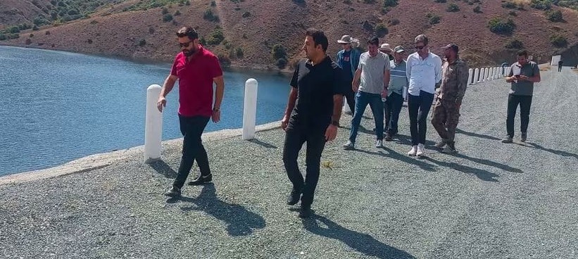 Köseler göleti’nde son kontroller yapıldı
